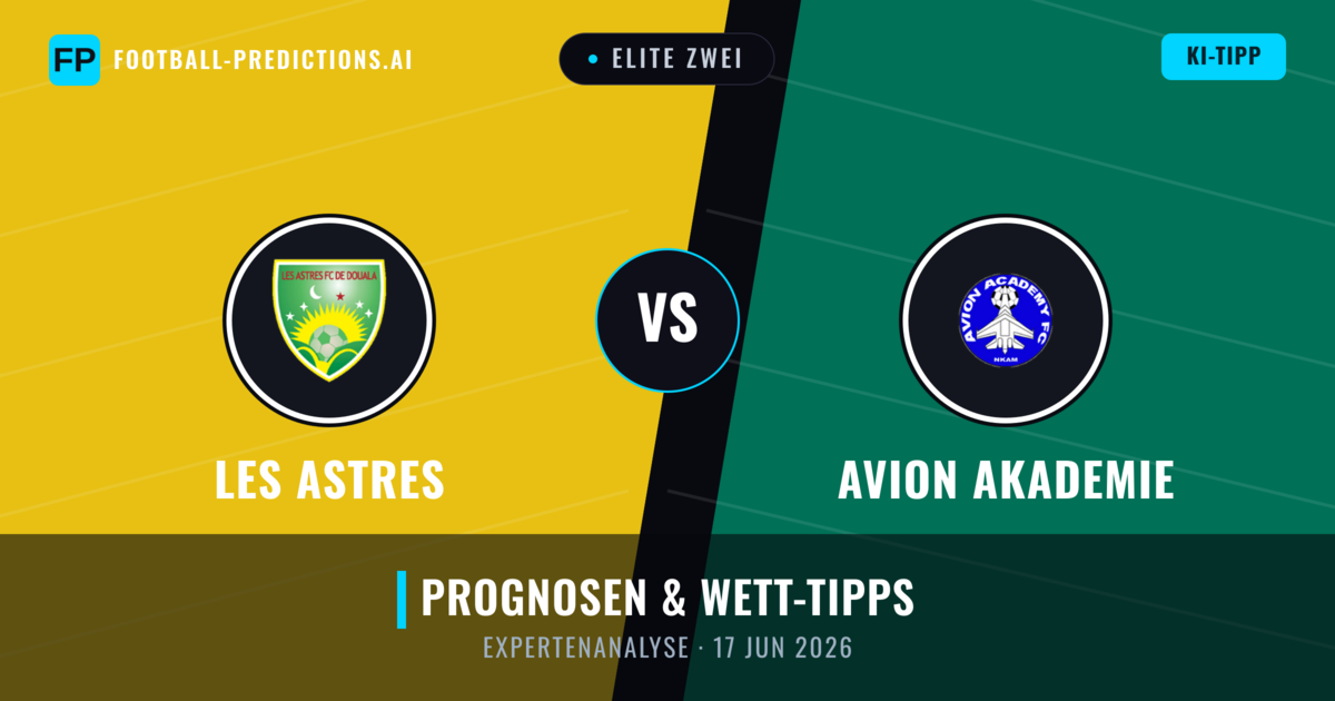 Les Astres vs Avion Akademie — Prognose und Spielvorschau