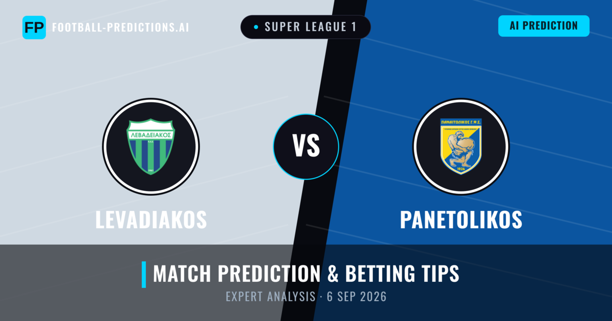 Levadiakos vs Panetolikos — match prediction & preview