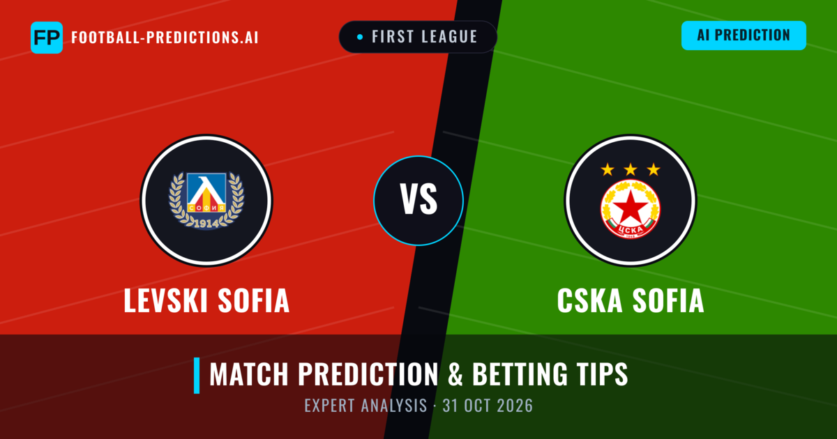 Levski Sofia vs CSKA Sofia — match prediction & preview