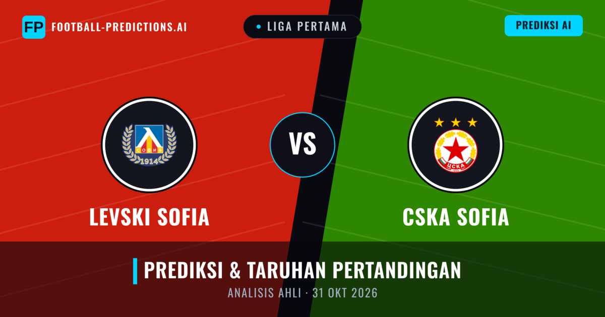 Levski Sofia vs CSKA Sofia — prediksi dan pratinjau pertandingan