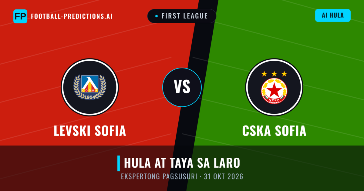 Levski Sofia vs CSKA Sofia — hula at preview ng laban