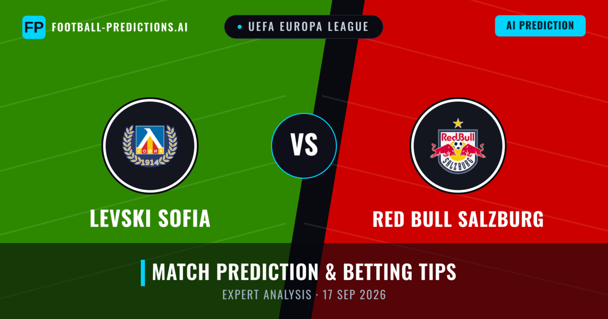 Levski Sofia vs Red Bull Salzburg — match prediction & preview