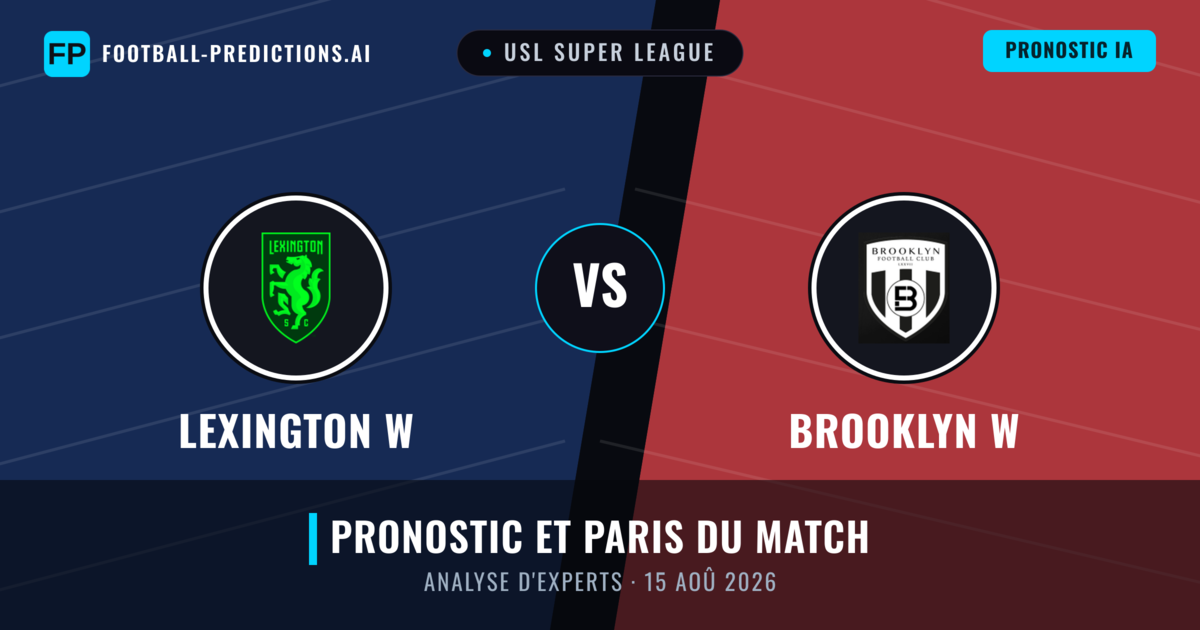 Lexington W vs Brooklyn W — pronostic et avant-match