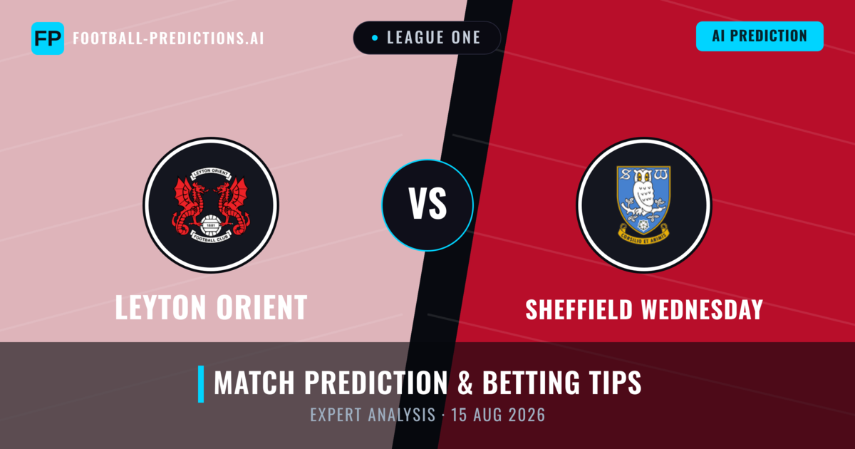 Leyton Orient vs Sheffield Wednesday — match prediction & preview