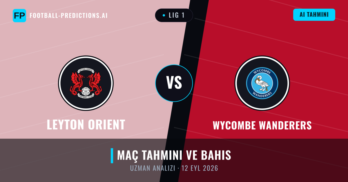 Leyton Orient - Wycombe Wanderers — maç tahmini ve önizleme