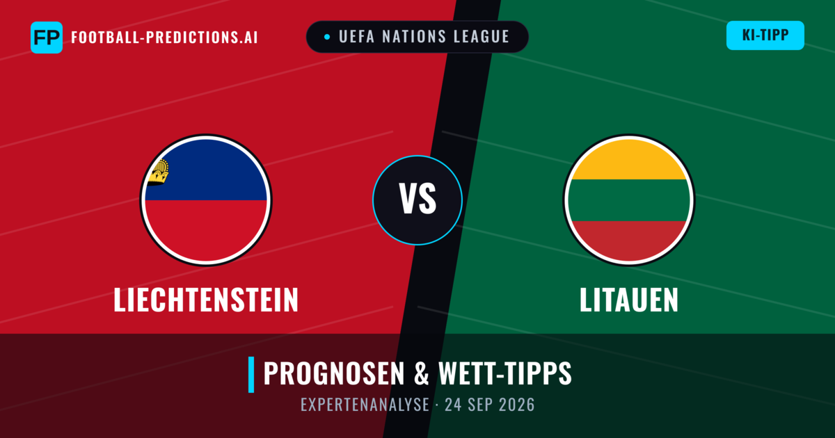 Liechtenstein vs Litauen — Prognose und Spielvorschau
