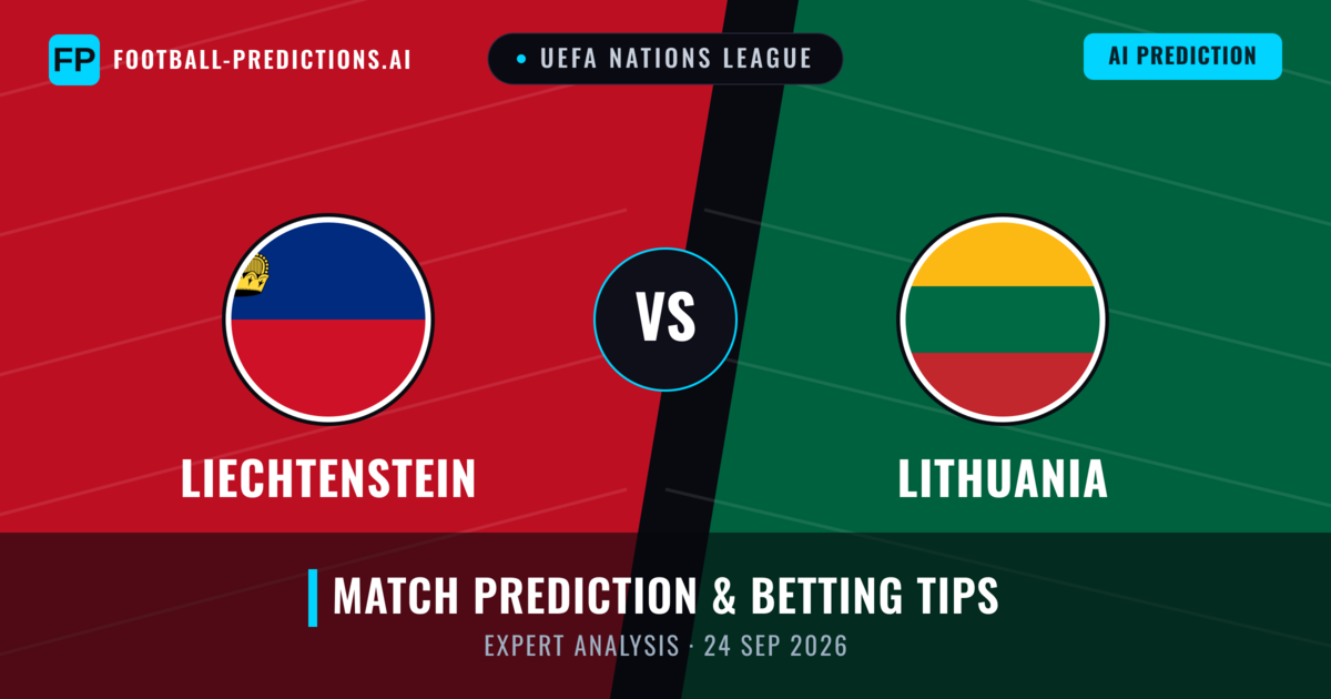 Liechtenstein vs Lithuania — match prediction & preview
