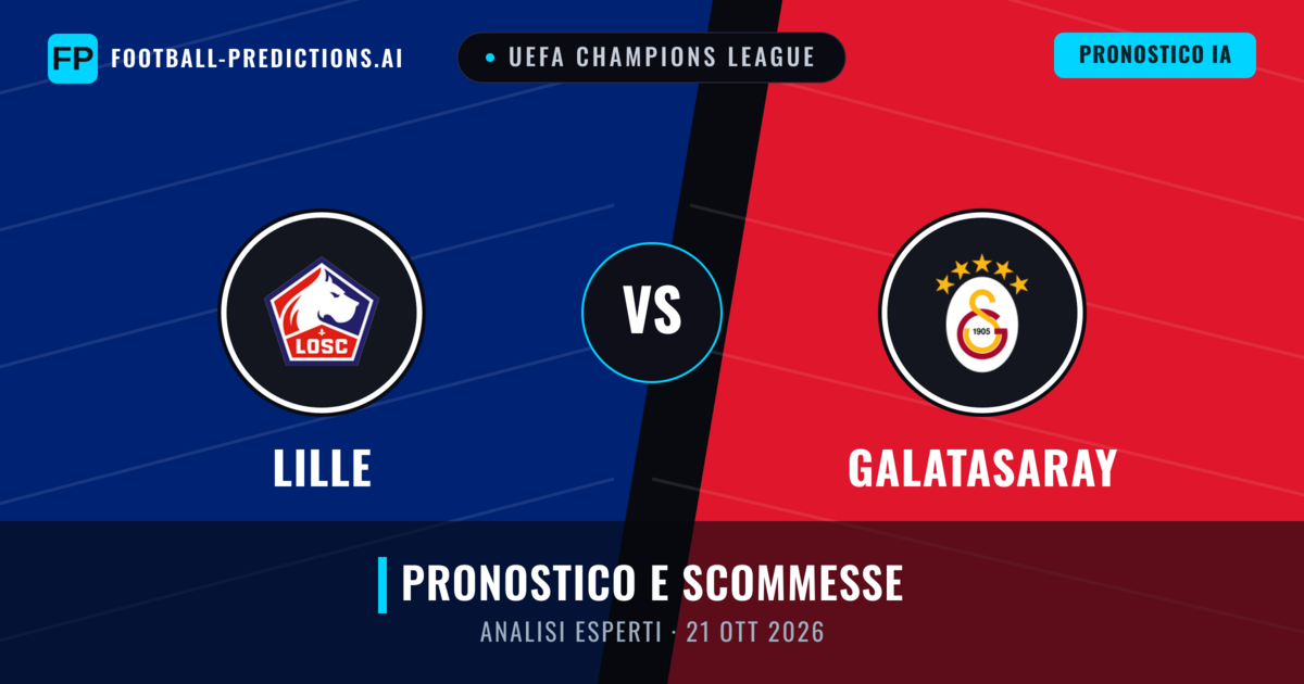 Lille vs Galatasaray — pronostico e anteprima del match