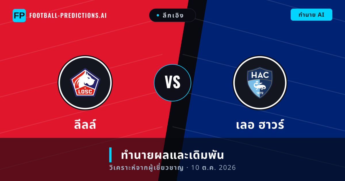 ลีลล์ พบ เลอ ฮาวร์ — ทำนายผลและพรีวิวการแข่งขัน