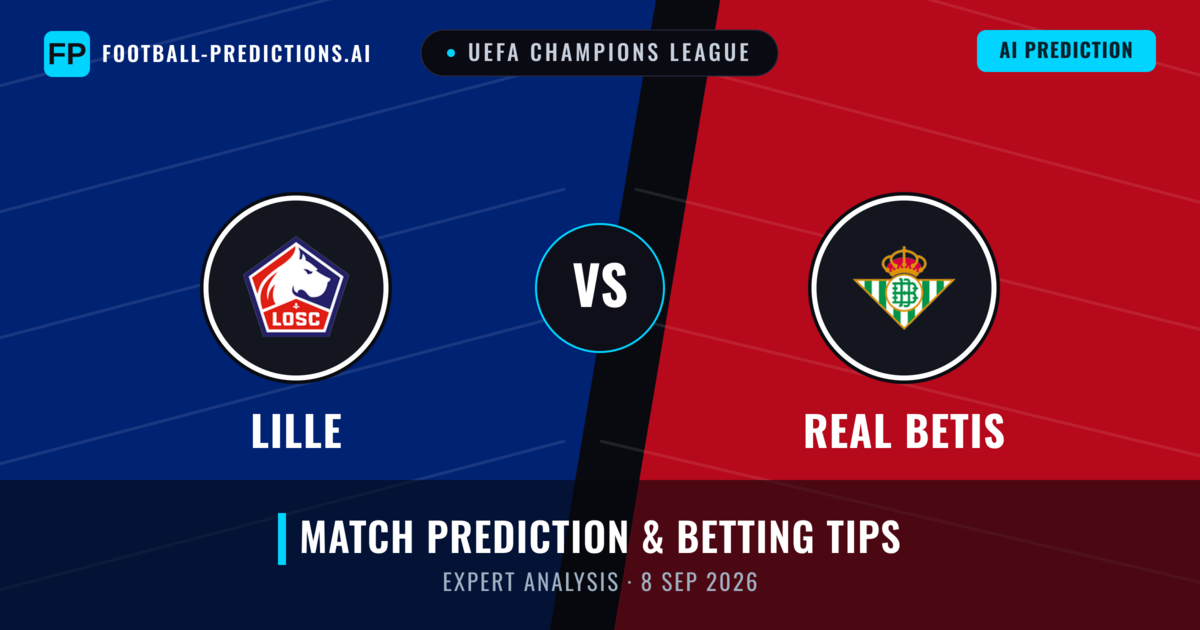 Lille vs Real Betis — match prediction & preview