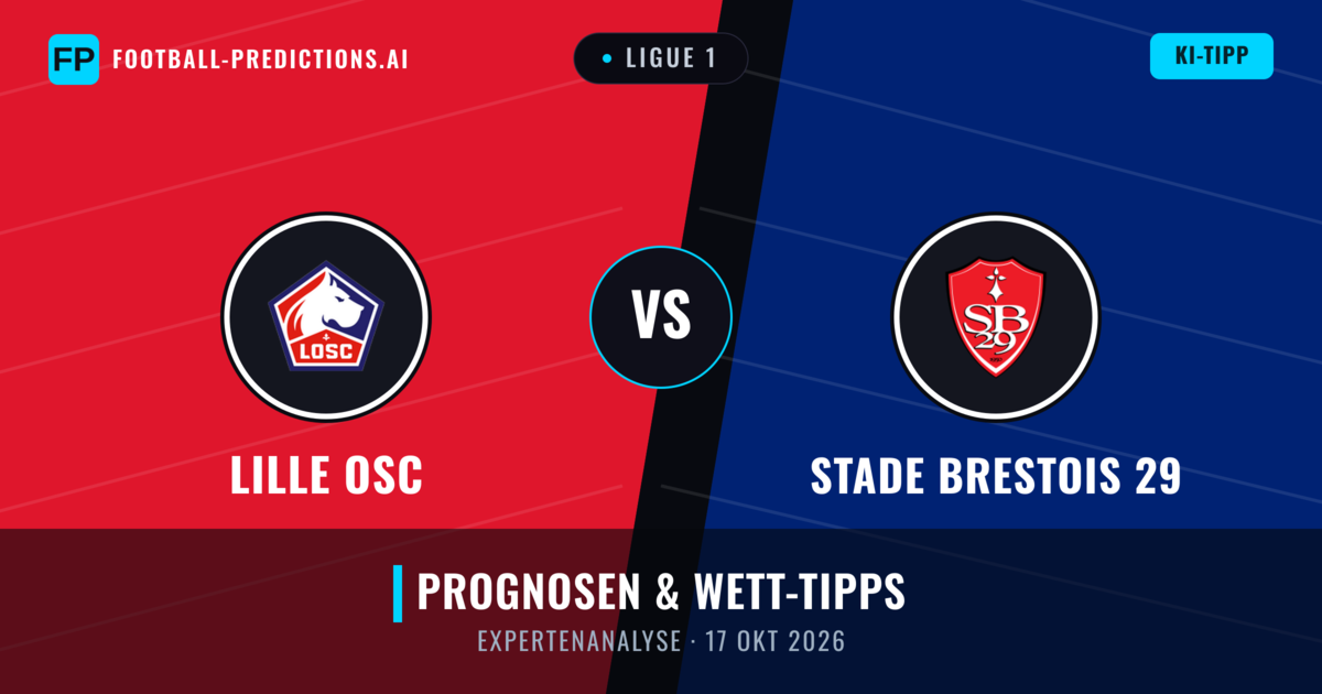Lille OSC vs Stade Brestois 29 — Prognose und Spielvorschau