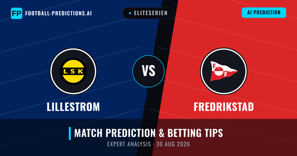 Lillestrom vs Fredrikstad — match prediction & preview