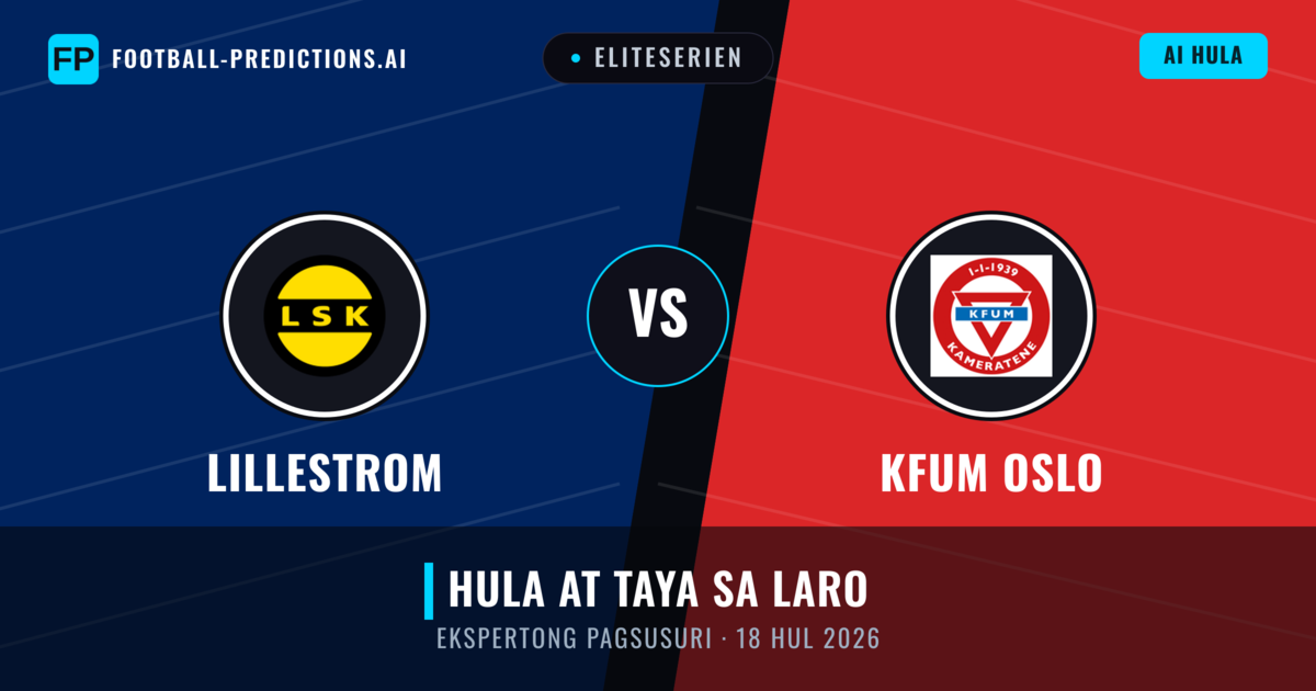 Lillestrom vs KFUM Oslo — hula at preview ng laban
