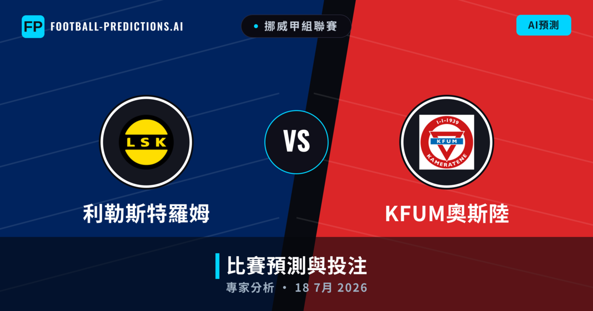 利勒斯特羅姆 vs KFUM奧斯陸 — 比赛预测和前瞻