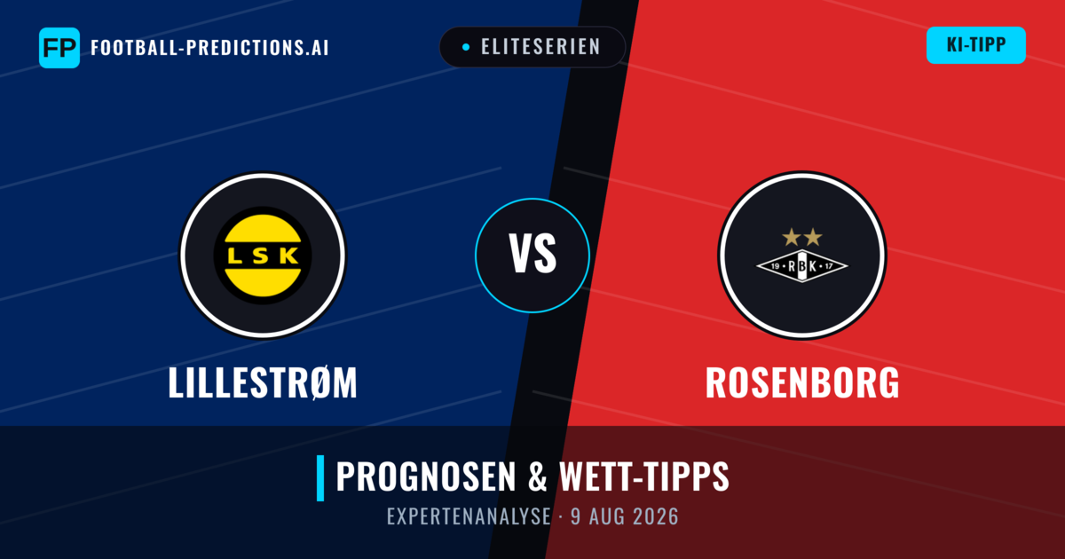 Lillestrøm vs Rosenborg — Prognose und Spielvorschau