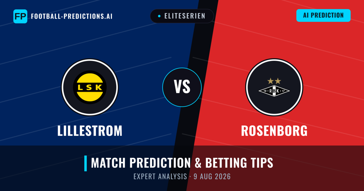 Lillestrom vs Rosenborg — match prediction & preview