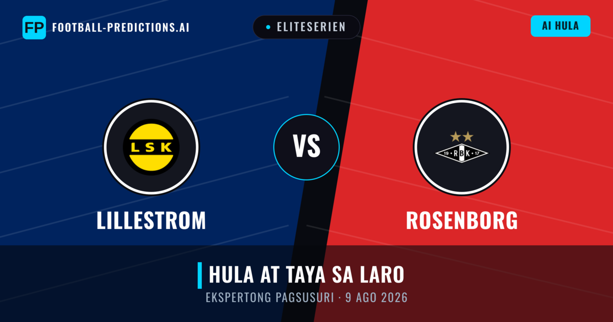 Lillestrom vs Rosenborg — hula at preview ng laban