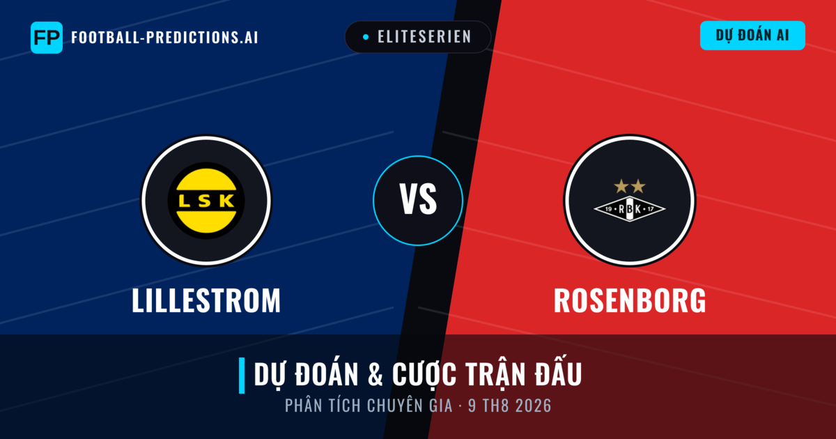 Lillestrom vs Rosenborg — dự đoán và xem trước trận đấu