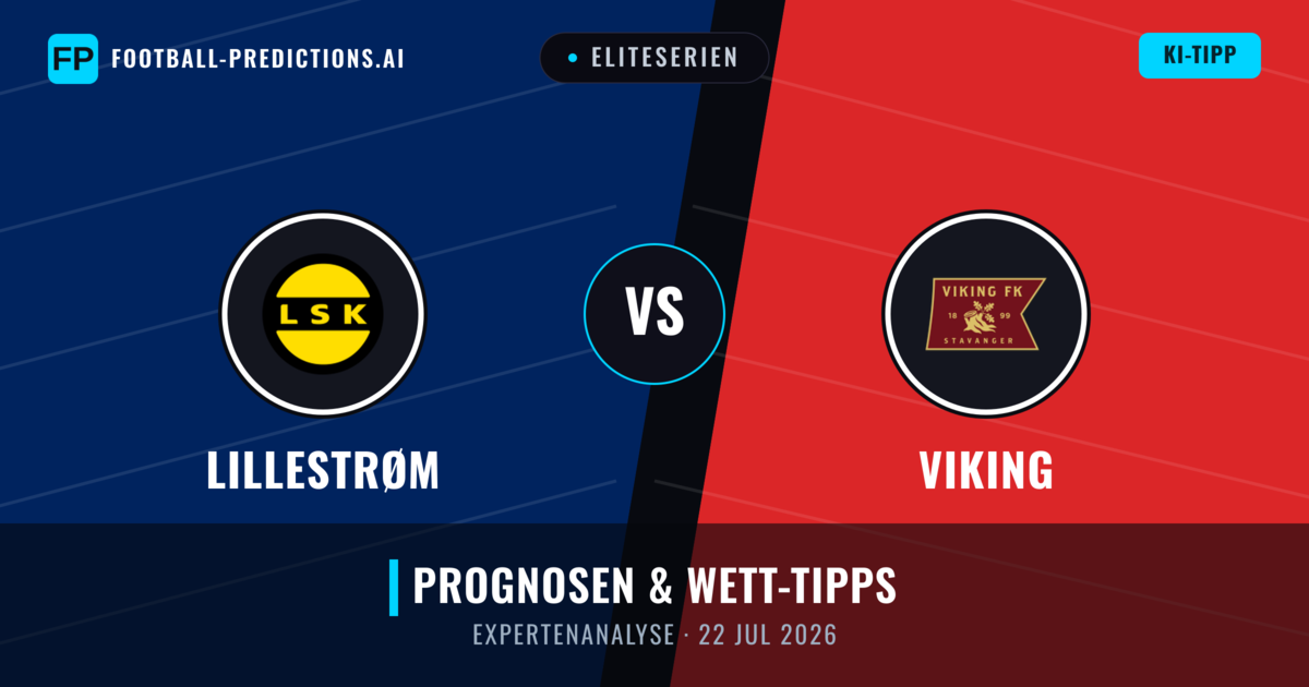 Lillestrøm vs Viking — Prognose und Spielvorschau