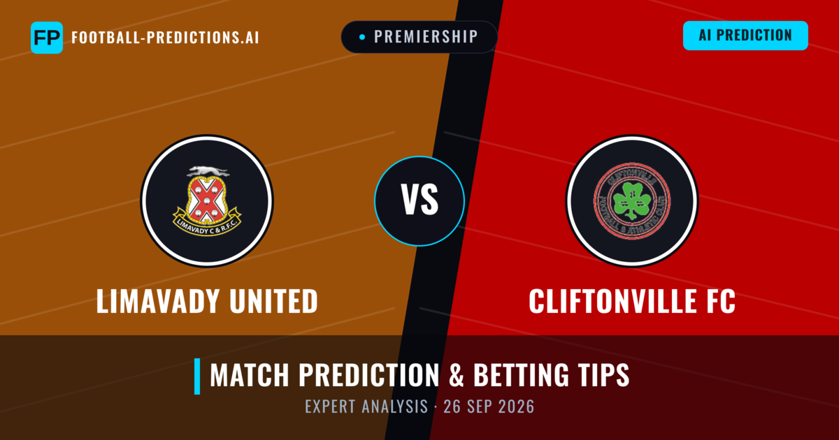 Limavady United vs Cliftonville FC — match prediction & preview
