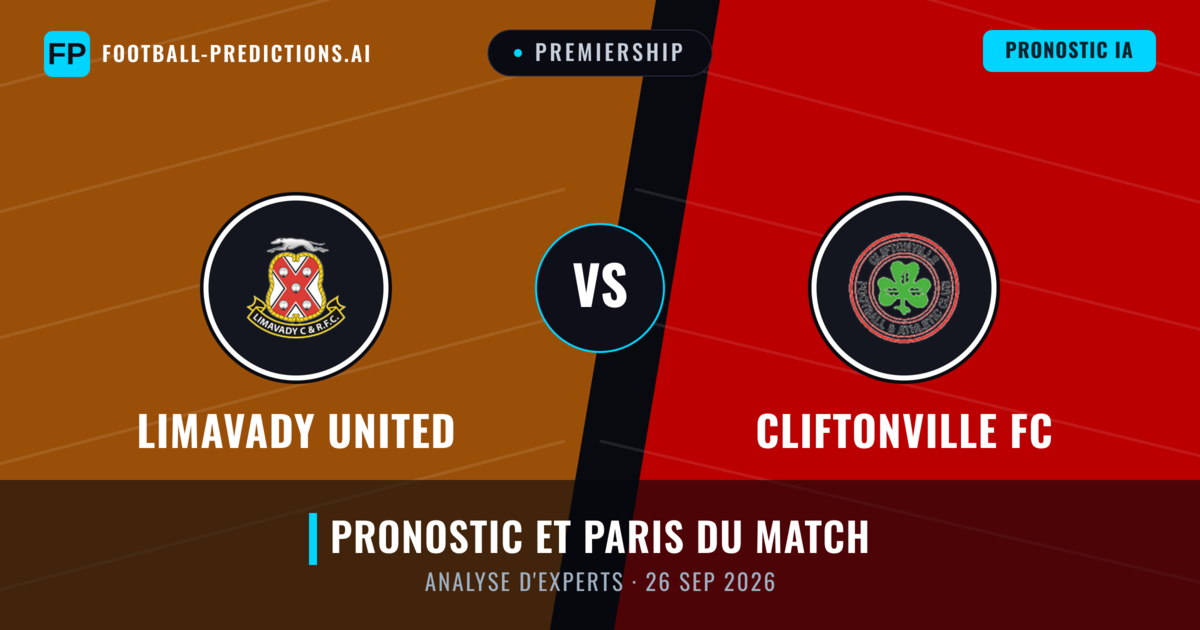 Limavady United vs Cliftonville FC — pronostic et avant-match
