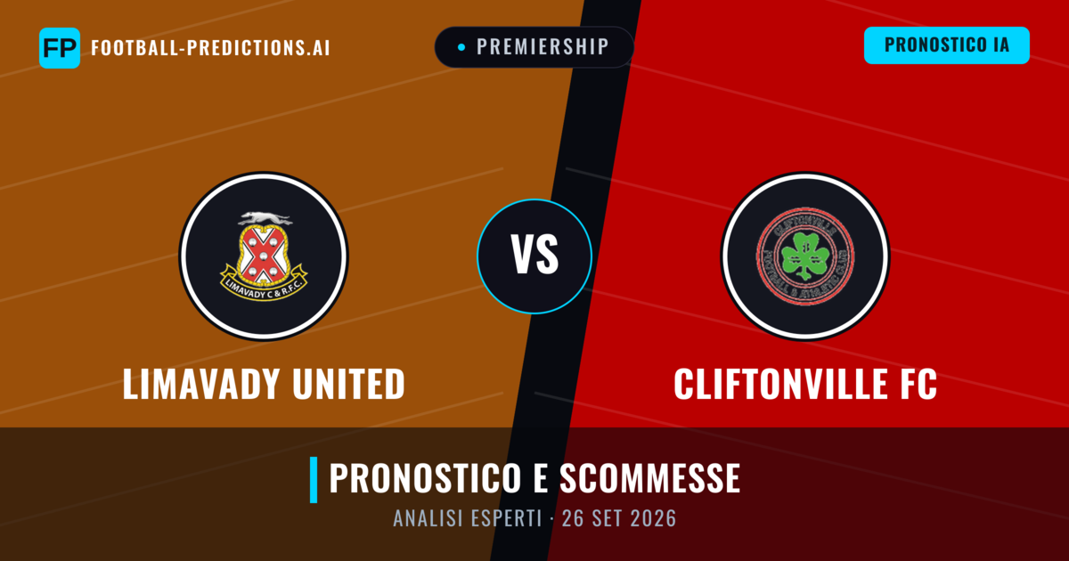 Limavady United vs Cliftonville FC — pronostico e anteprima del match