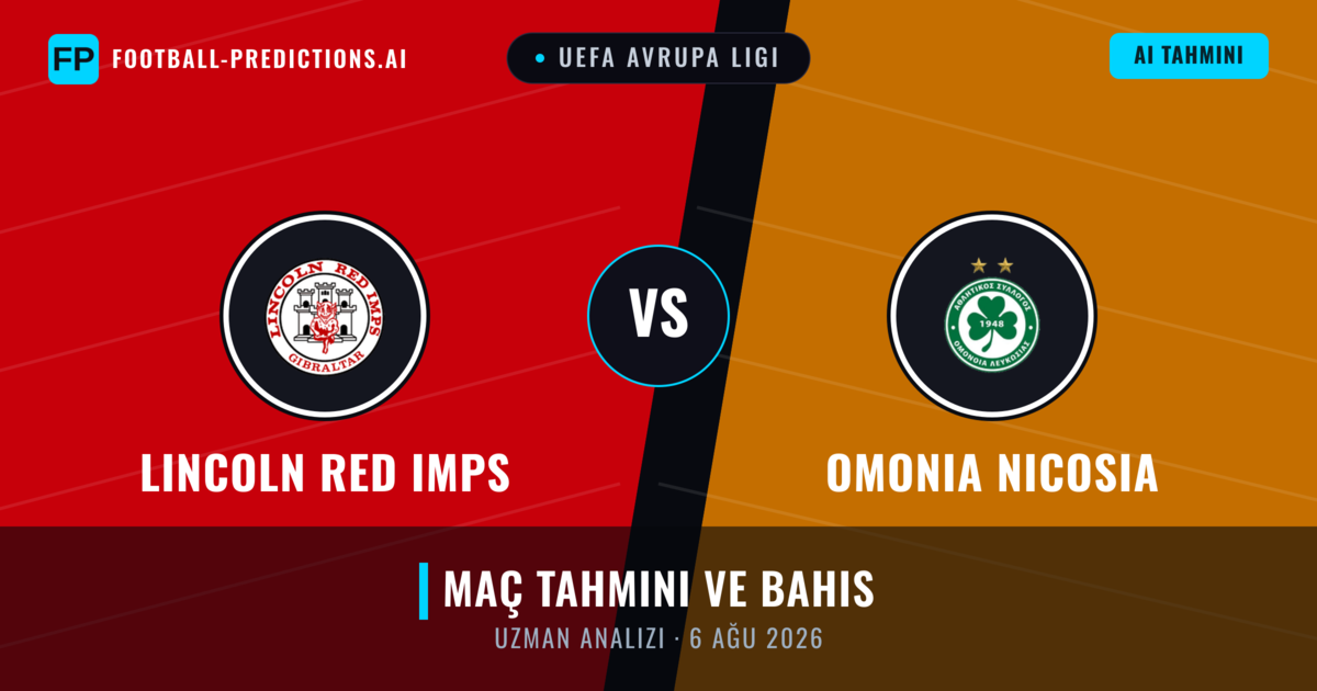 Lincoln Red Imps - Omonia Nicosia — maç tahmini ve önizleme
