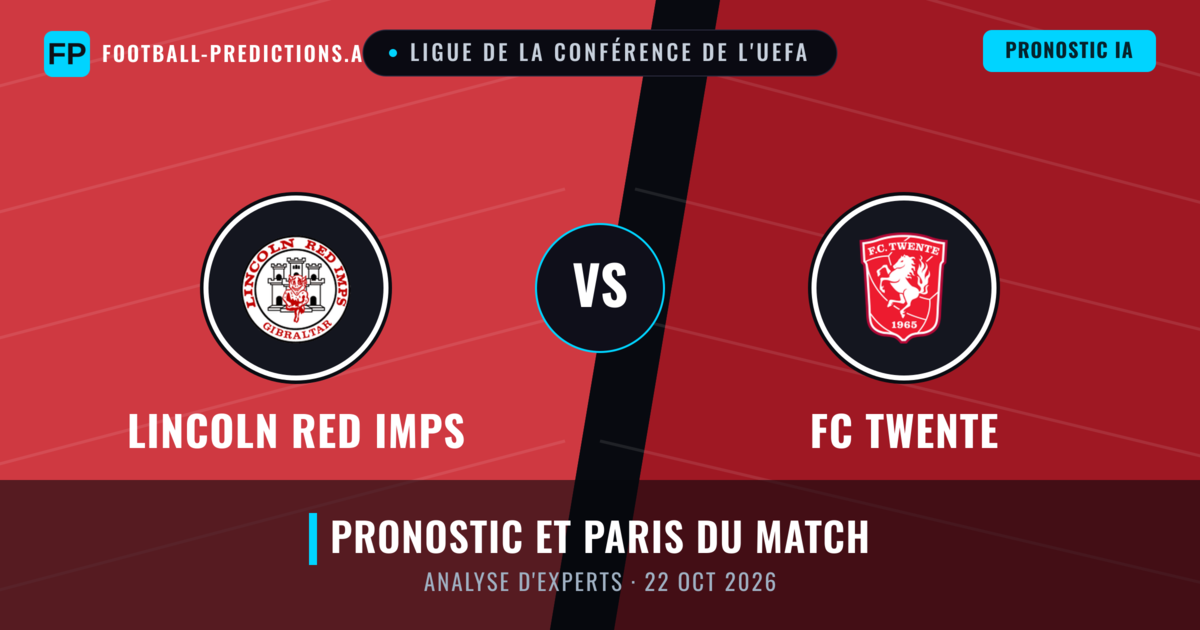 Lincoln Red Imps vs FC Twente — pronostic et avant-match