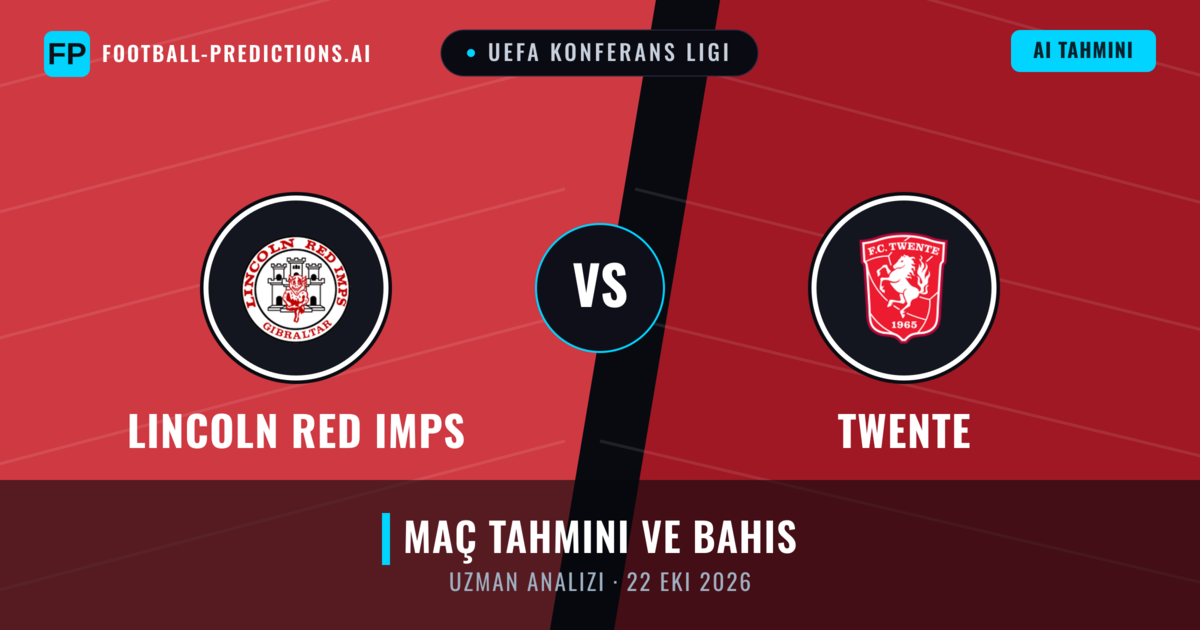 Lincoln Red Imps - Twente — maç tahmini ve önizleme