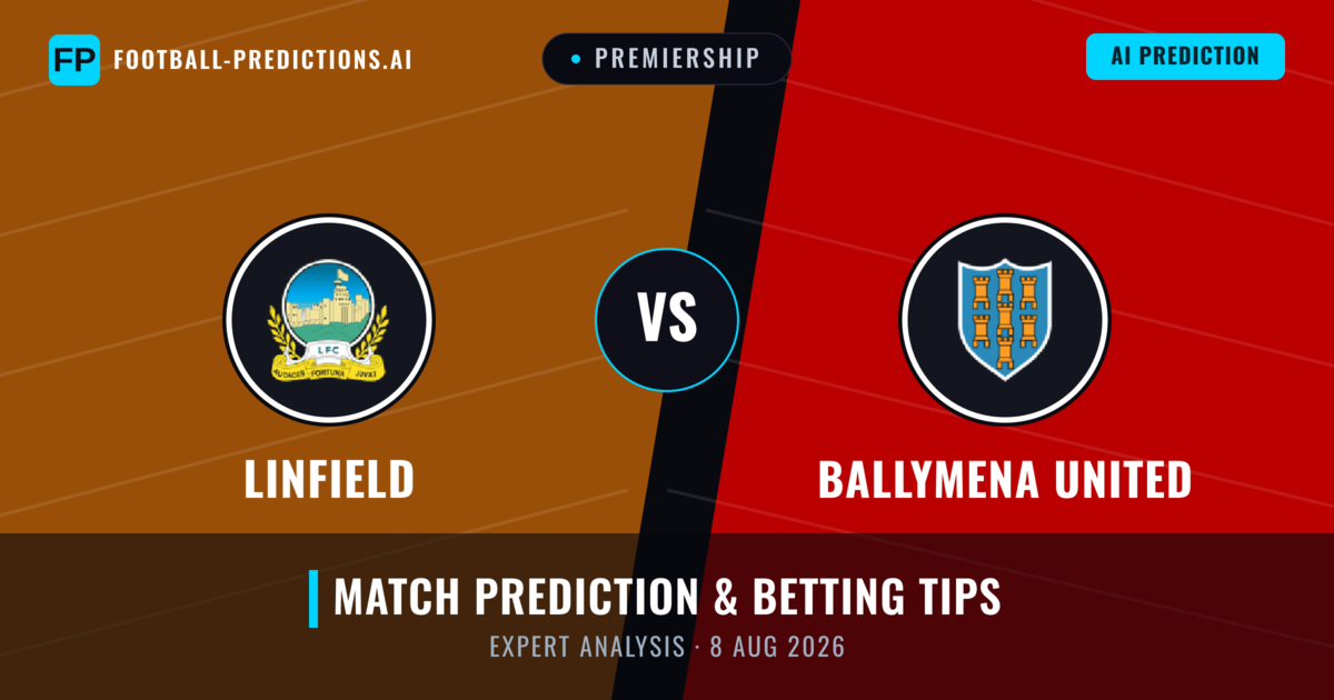 Linfield vs Ballymena United — match prediction & preview