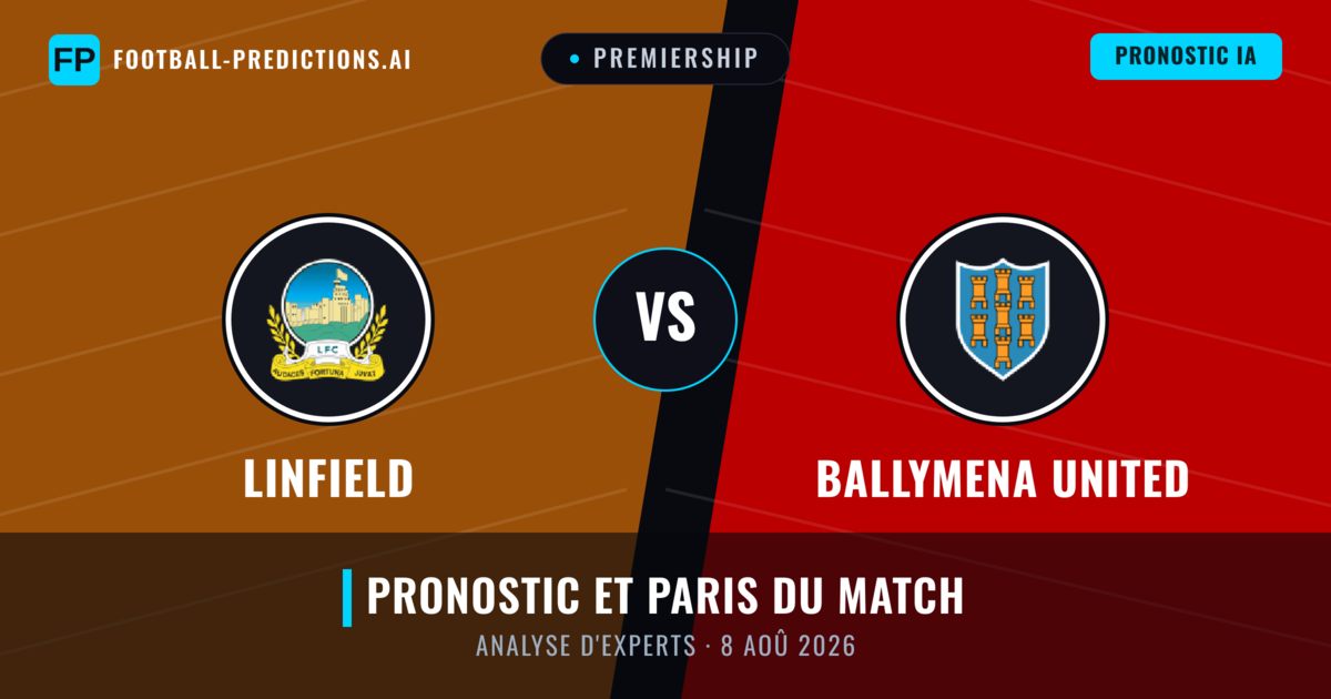 Linfield vs Ballymena United — pronostic et avant-match