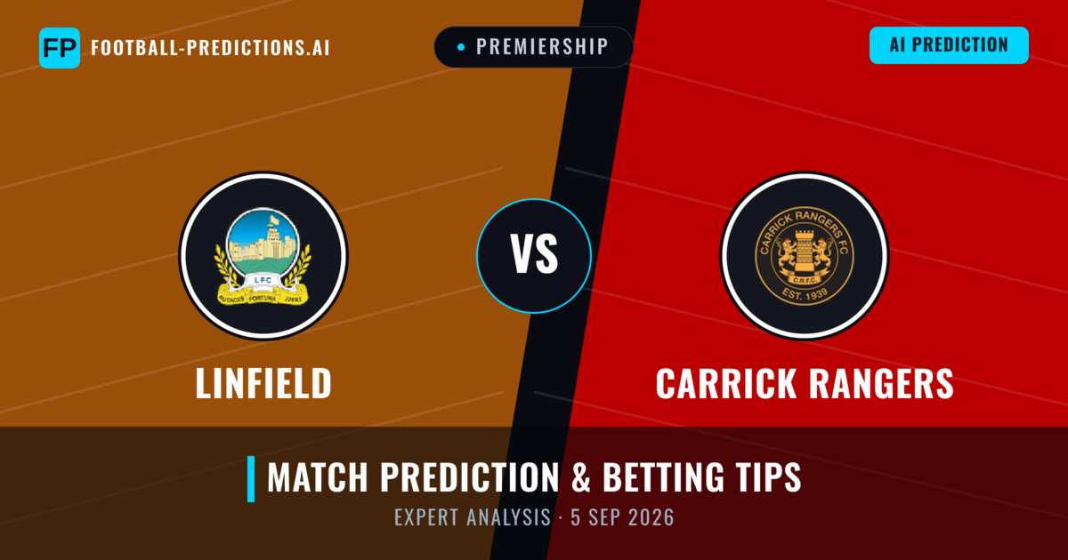 Linfield vs Carrick Rangers — match prediction & preview