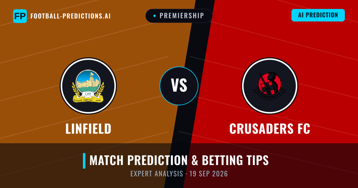 Linfield vs Crusaders FC — match prediction & preview