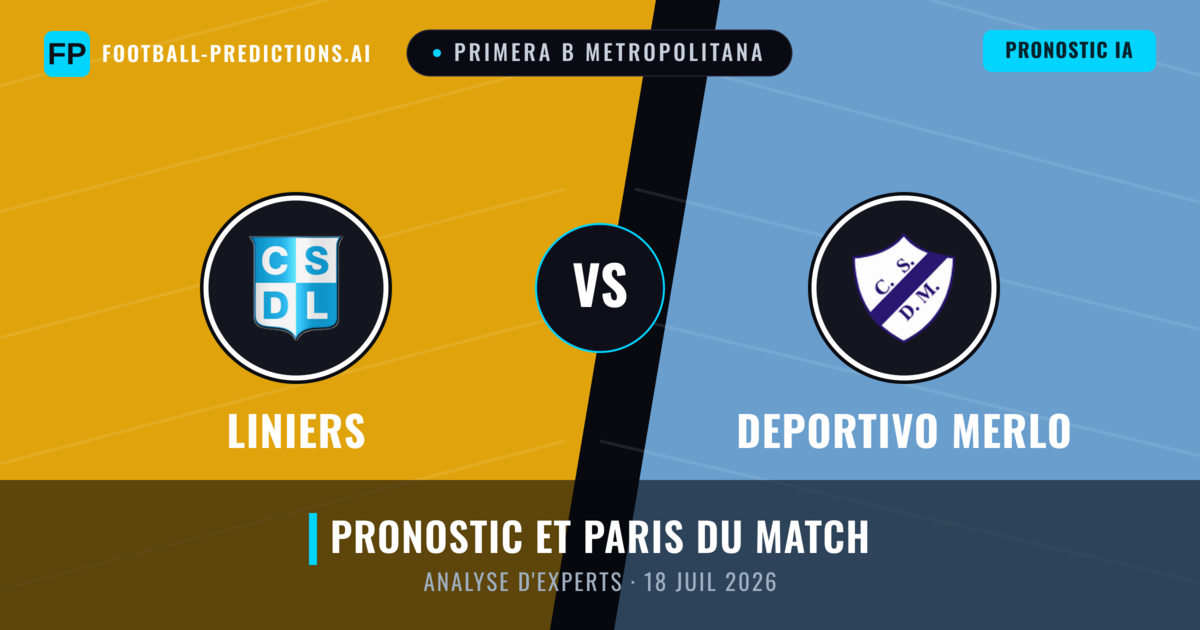 Liniers vs Deportivo Merlo — pronostic et avant-match