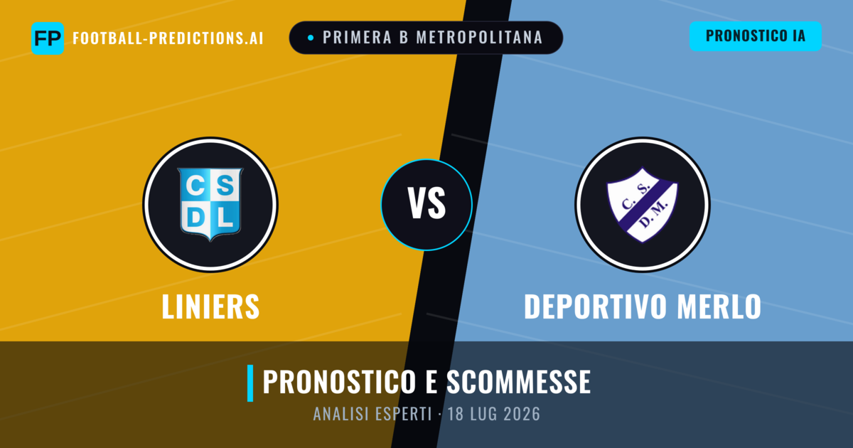 Liniers vs Deportivo Merlo — pronostico e anteprima del match