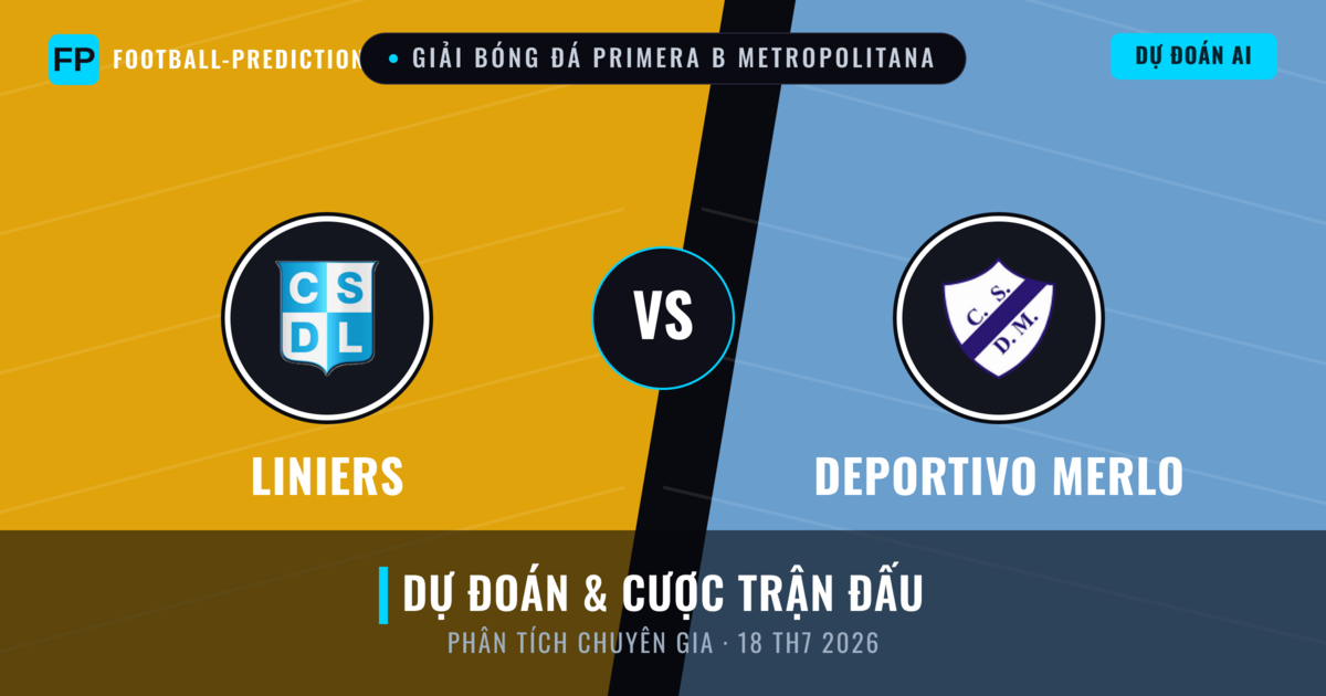 Liniers vs Deportivo Merlo — dự đoán và xem trước trận đấu