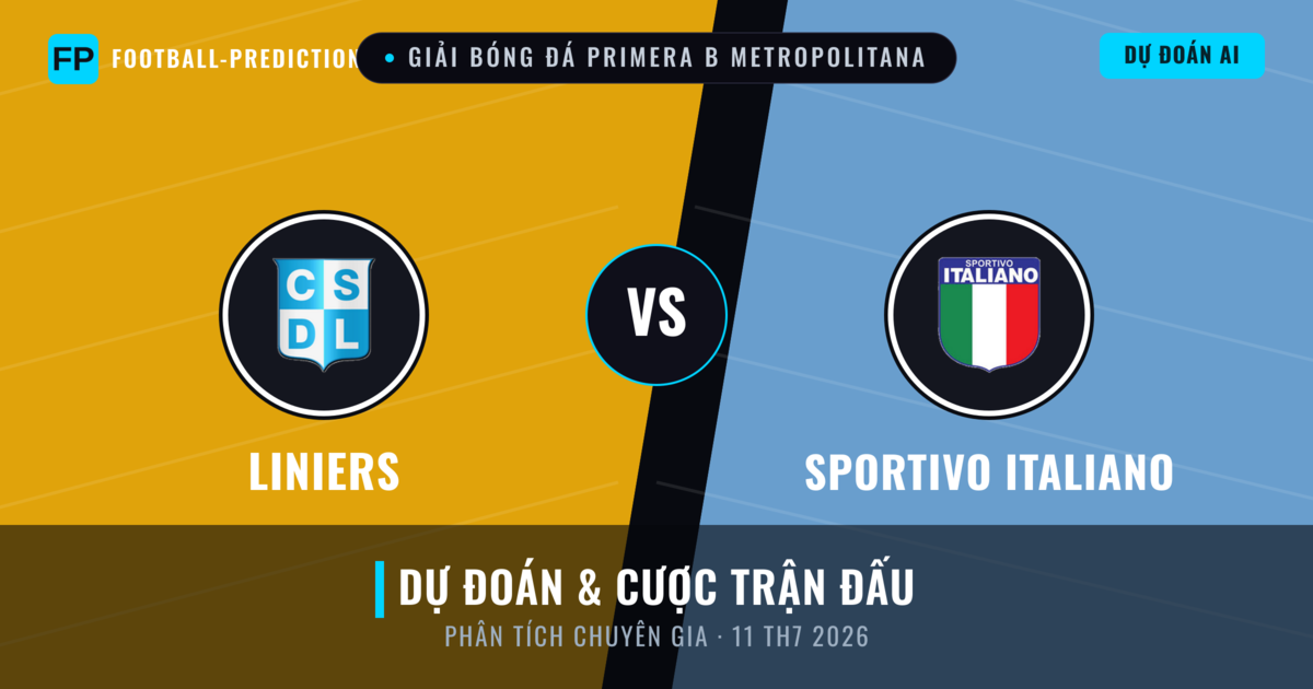 Liniers vs Sportivo Italiano — dự đoán và xem trước trận đấu