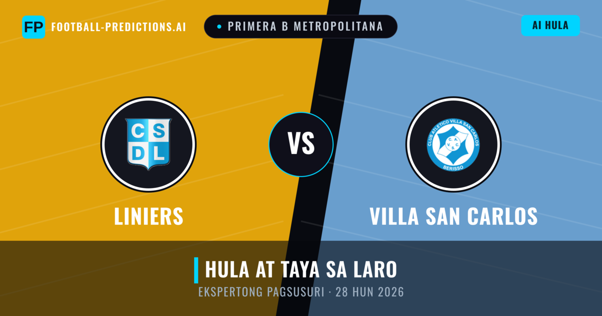 Liniers vs Villa San Carlos — hula at preview ng laban