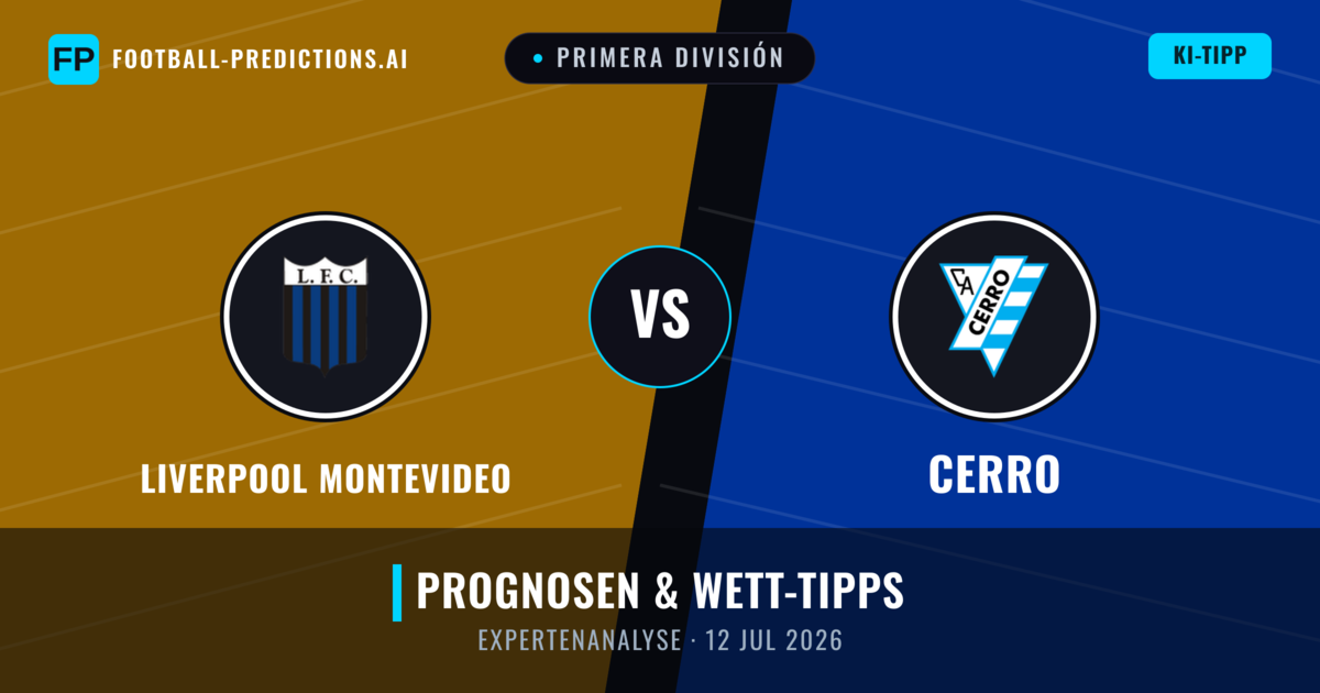 Liverpool Montevideo vs Cerro — Prognose und Spielvorschau