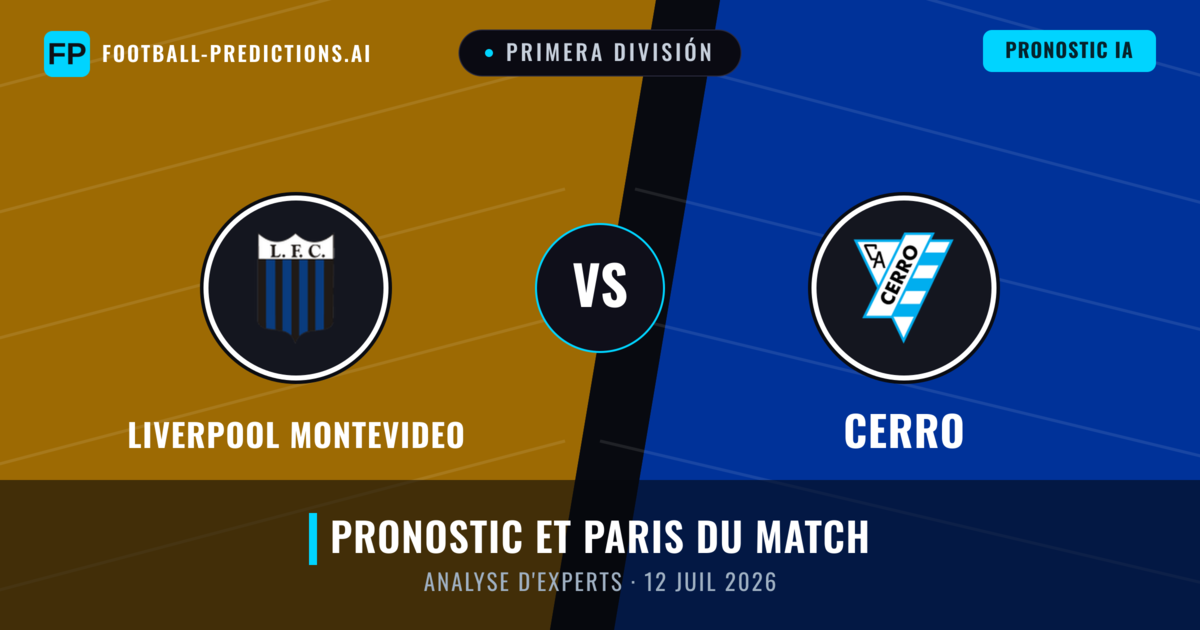 Liverpool Montevideo vs Cerro — pronostic et avant-match