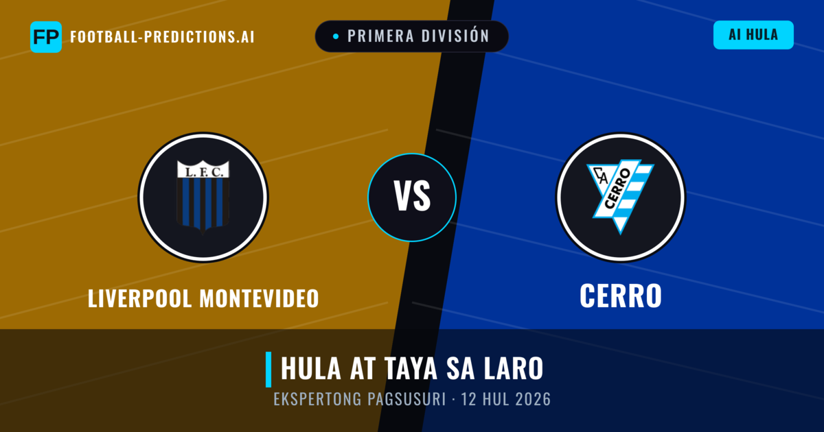 Liverpool Montevideo vs Cerro — hula at preview ng laban