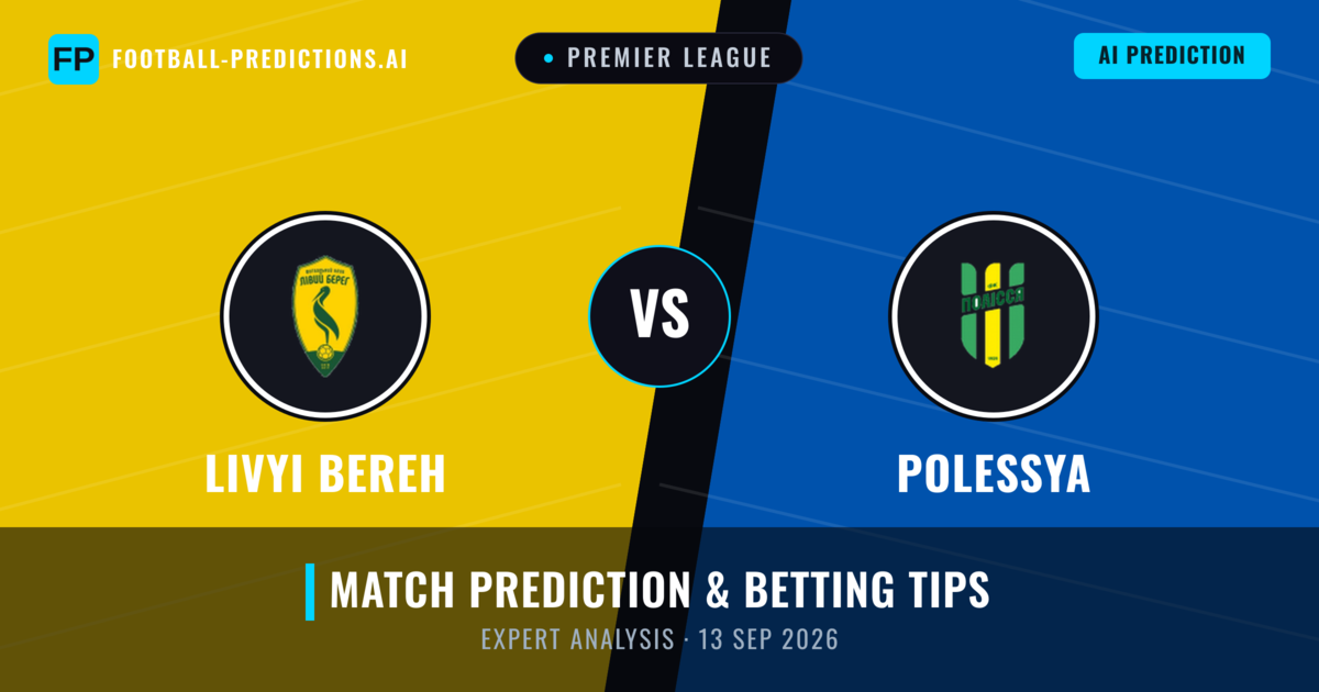 Polessya vs Livyi Bereh — match prediction & preview