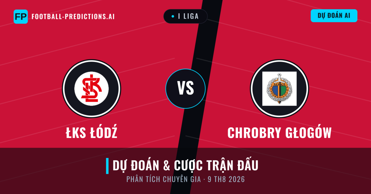 ŁKS Łódź vs Chrobry Głogów — dự đoán và xem trước trận đấu