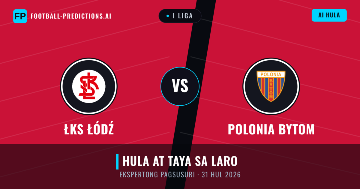 ŁKS Łódź vs Polonia Bytom — hula at preview ng laban