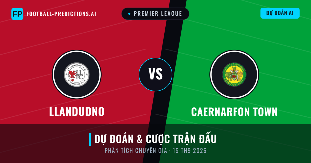 Llandudno vs Caernarfon Town — dự đoán và xem trước trận đấu