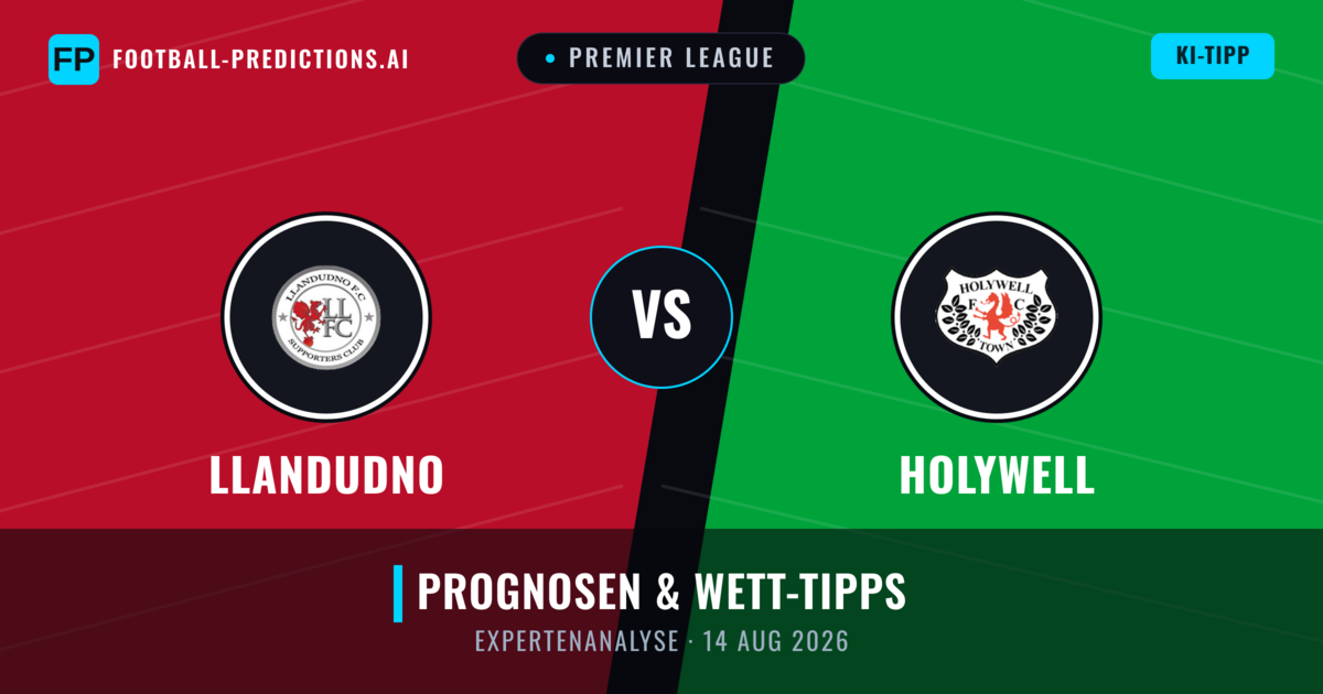 Llandudno vs Holywell — Prognose und Spielvorschau