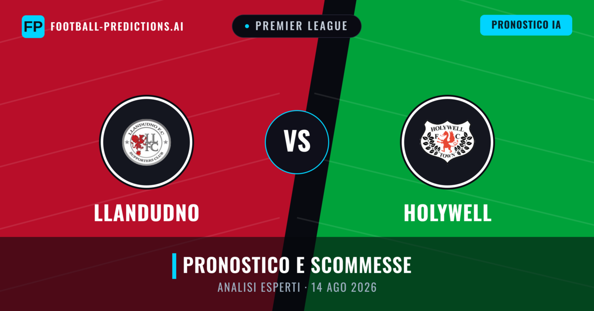 Llandudno vs Holywell — pronostico e anteprima del match