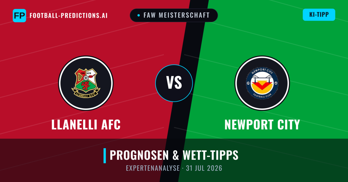 Llanelli AFC vs Newport City — Prognose und Spielvorschau