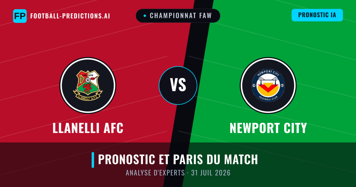 Llanelli AFC vs Newport City — pronostic et avant-match