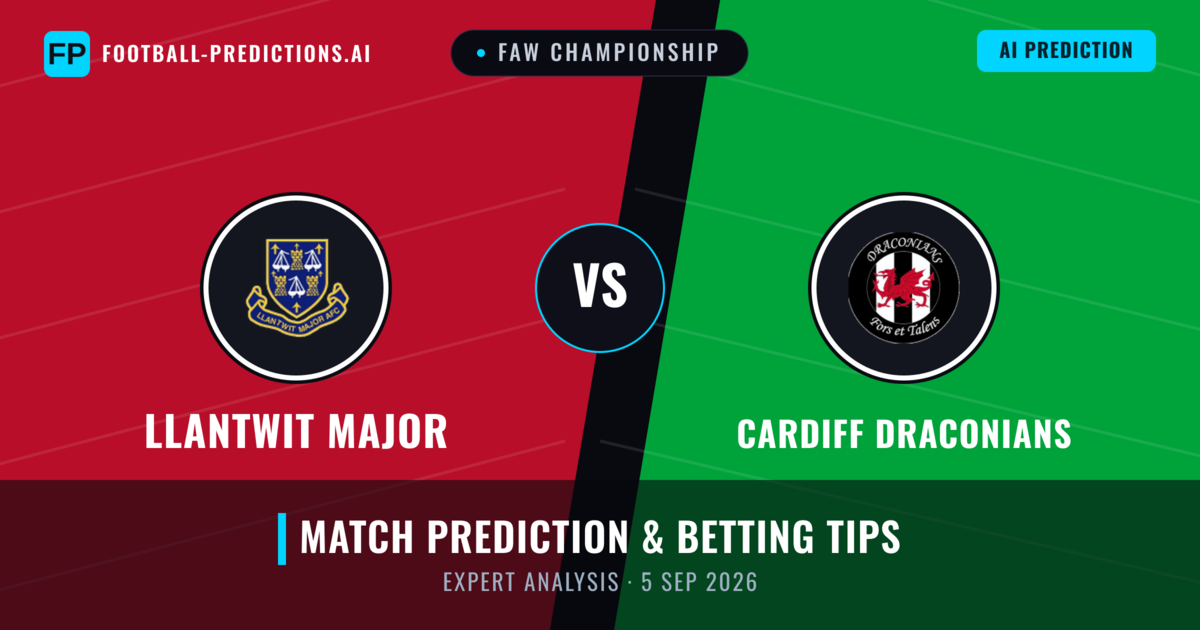 Llantwit Major vs Cardiff Draconians — match prediction & preview